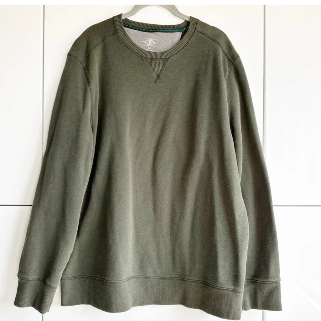 GH Bass Co Green Sweatshirt Size Xl Mens Relaxed Comfortable Outdoor GH Bass Co Green Sweatshirt Size Xl Mens Relaxed Comfortable Outdoor